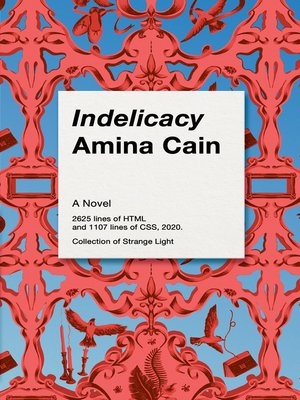 cover image of Indelicacy